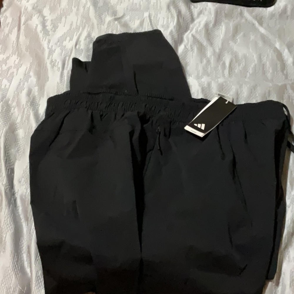 Adidas Men's Black Joggers